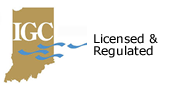 Indiana Gaming Commission Licensed & Regulated